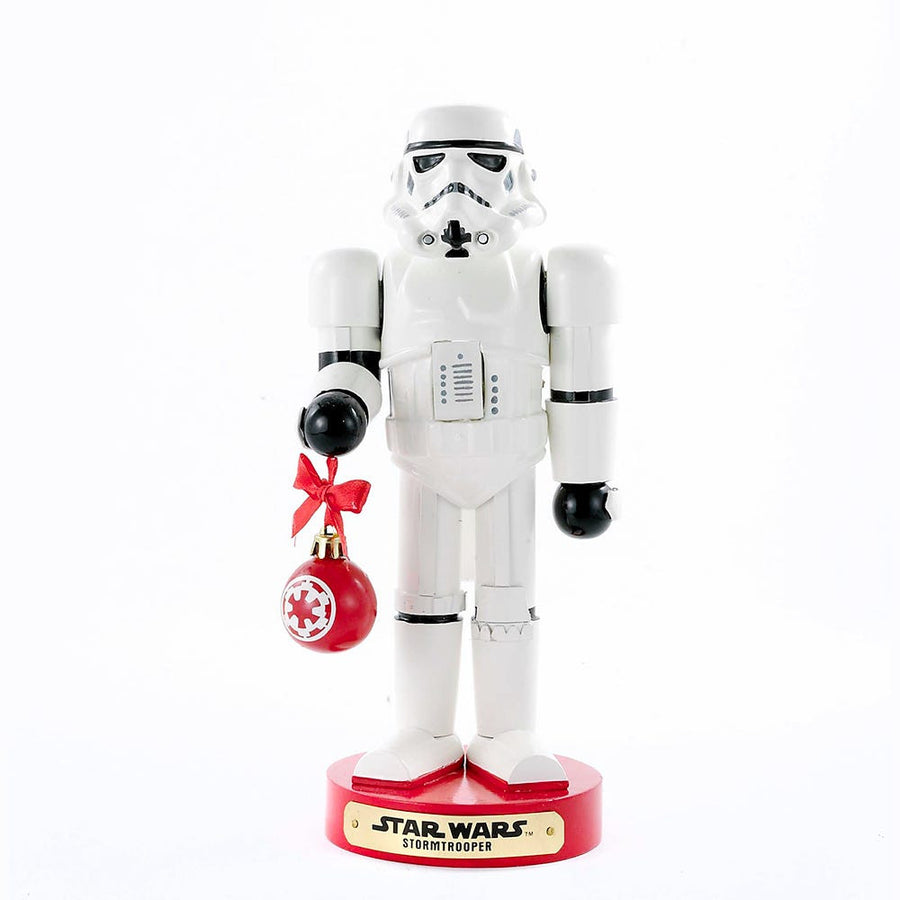 9.5" Star Wars™ Stormtrooper With Ball Ornament Nutcracker
