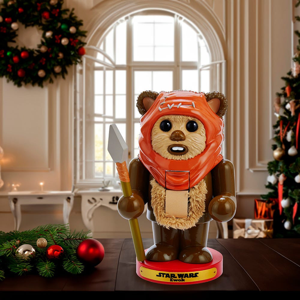 7.5" Star Wars™ Ewok Nutcracker