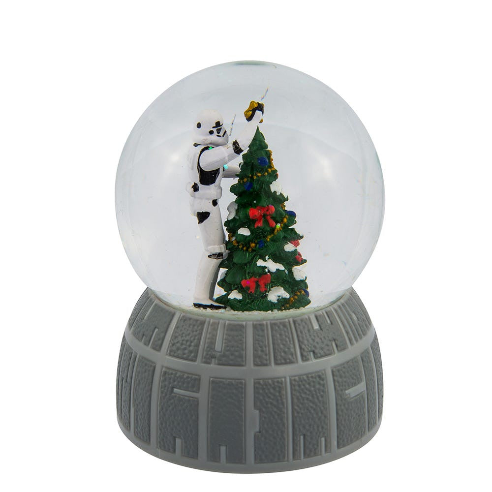 100MM Star Wars™ Stormtrooper Decorating Christmas Tree Musical Water Globe