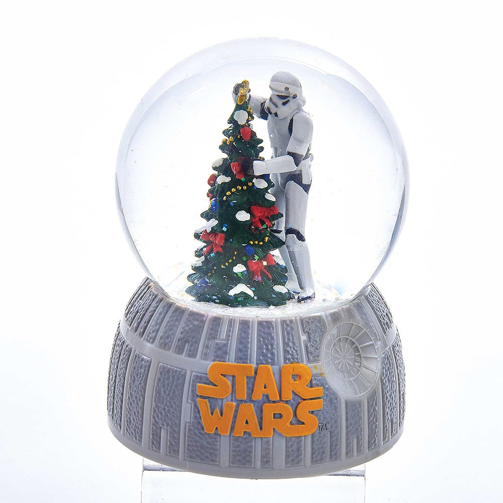 100MM Star Wars™ Stormtrooper Decorating Christmas Tree Musical Water Globe