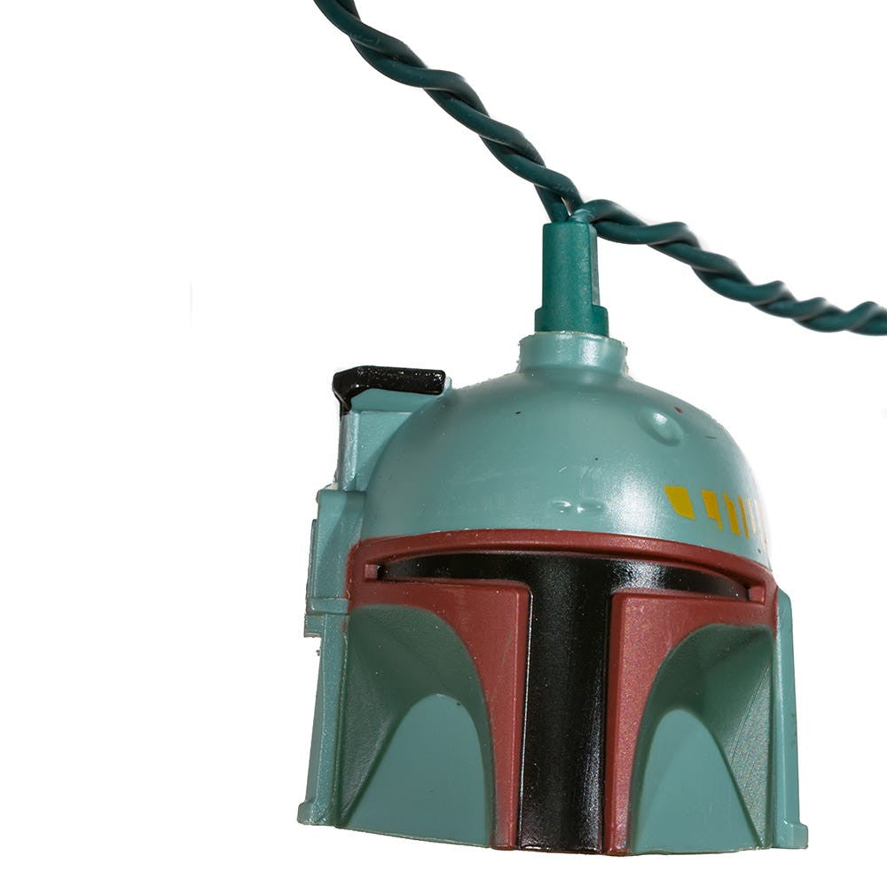 9' 10L Star Wars™ Boba Fett Helmet Light Set