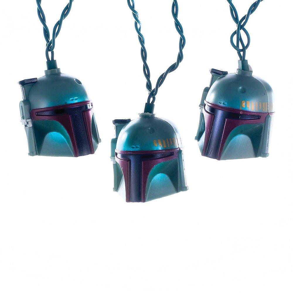 9' 10L Star Wars™ Boba Fett Helmet Light Set