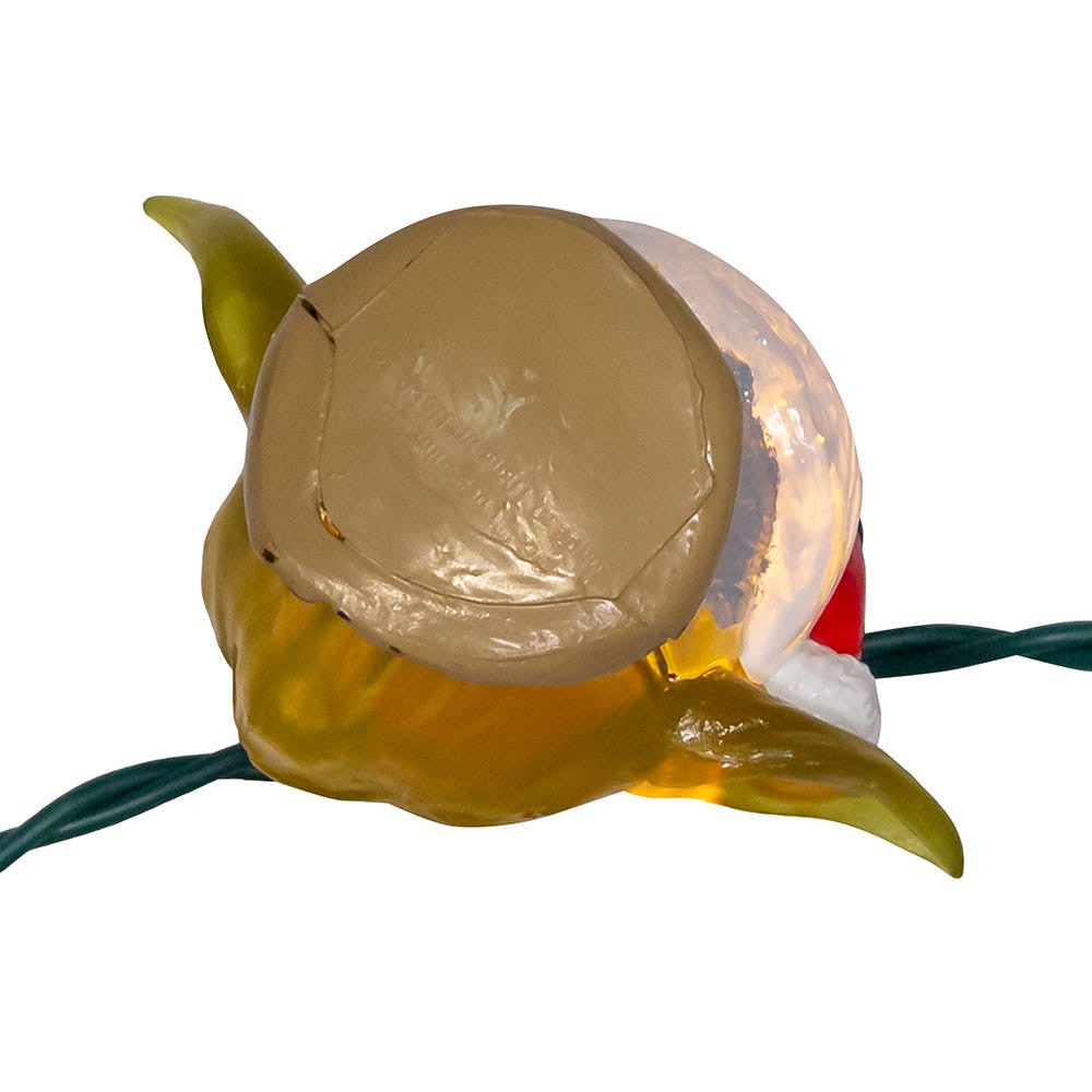 9' Star Wars™ UL 10L Yoda With Santa Hat Light Set