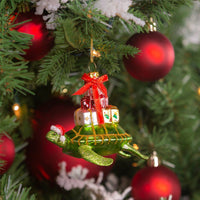Glass Sea Turtle With Gift Ornament