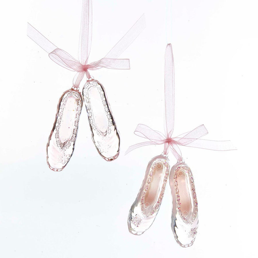 Pink Ballet Shoes Acrylic Ornaments