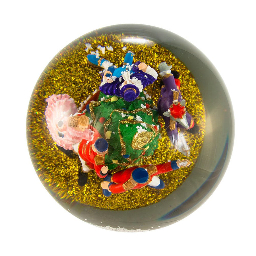120MM Musical Lighted Nutcracker Water Globe