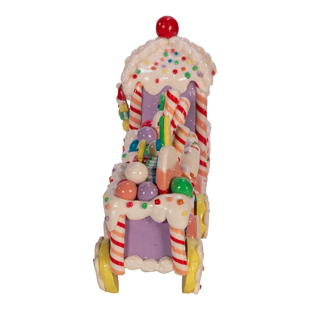 14.4" Gingerbread Claydough Train Set