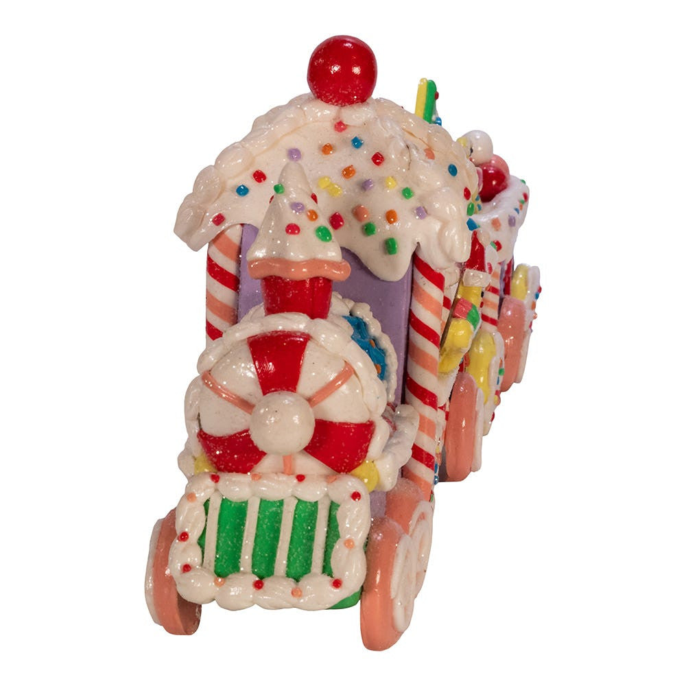 14.4" Gingerbread Claydough Train Set