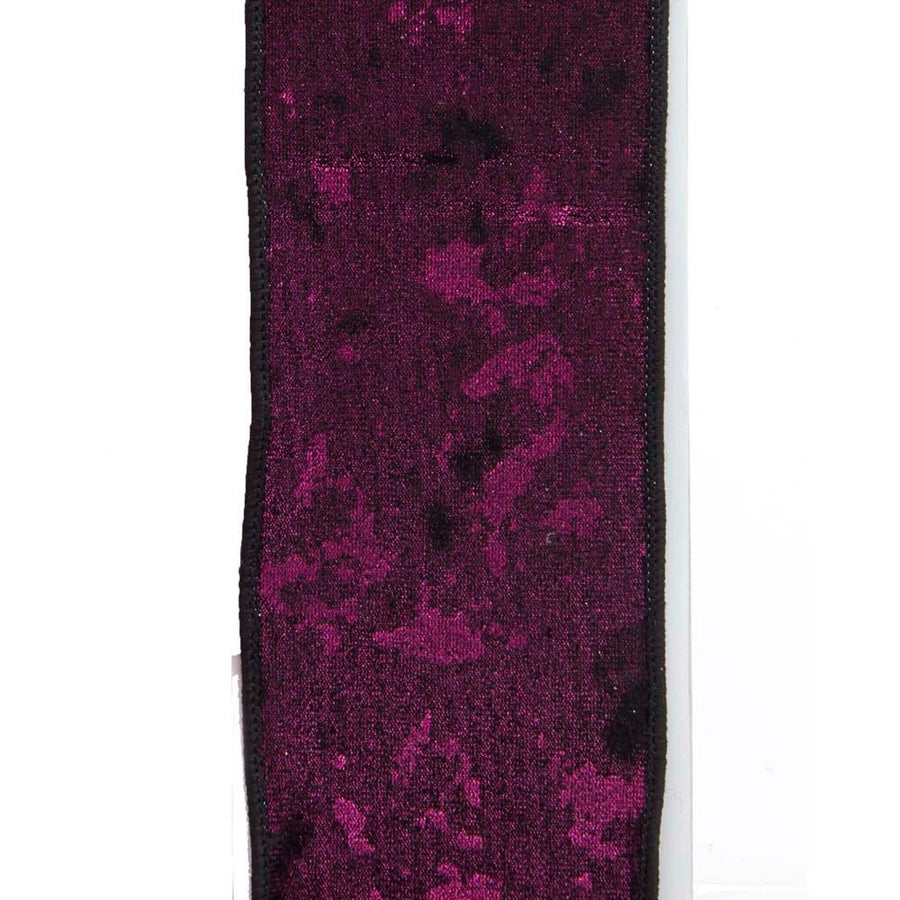Purple Woven Ribbon