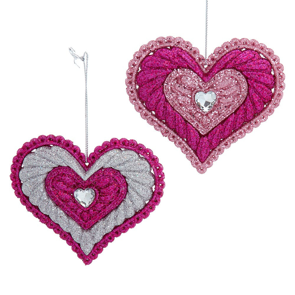 Heart With Jewel Ornaments