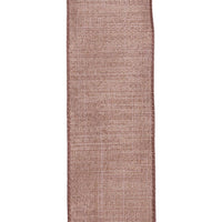 Champagne Textured Double Wire Ribbon