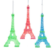 Glow-In-The-Dark Eiffel Tower Ornaments