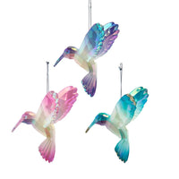 Glow-In-The-Dark Hummingbird Ornaments