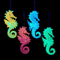 Glow-In-The-Dark Seahorse Ornaments