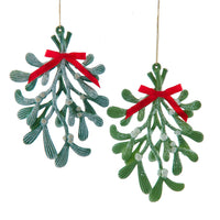 Mistletoe Leaves Ornaments