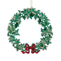 Mistletoe Wreath Ornament