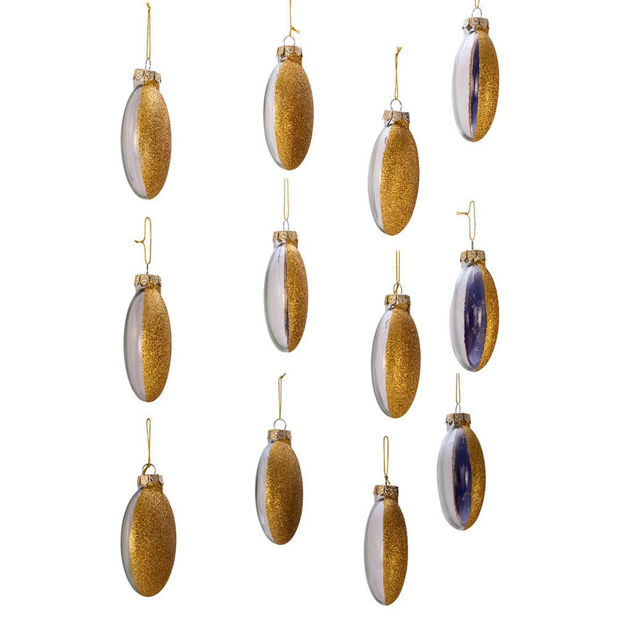 Glass Zodiac Ornament Set