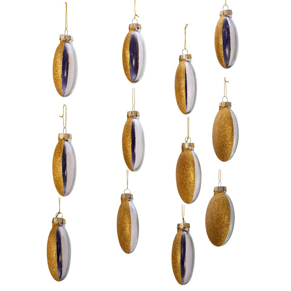 Glass Zodiac Ornament Set