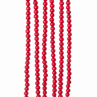 Wooden Red Beaded Garland