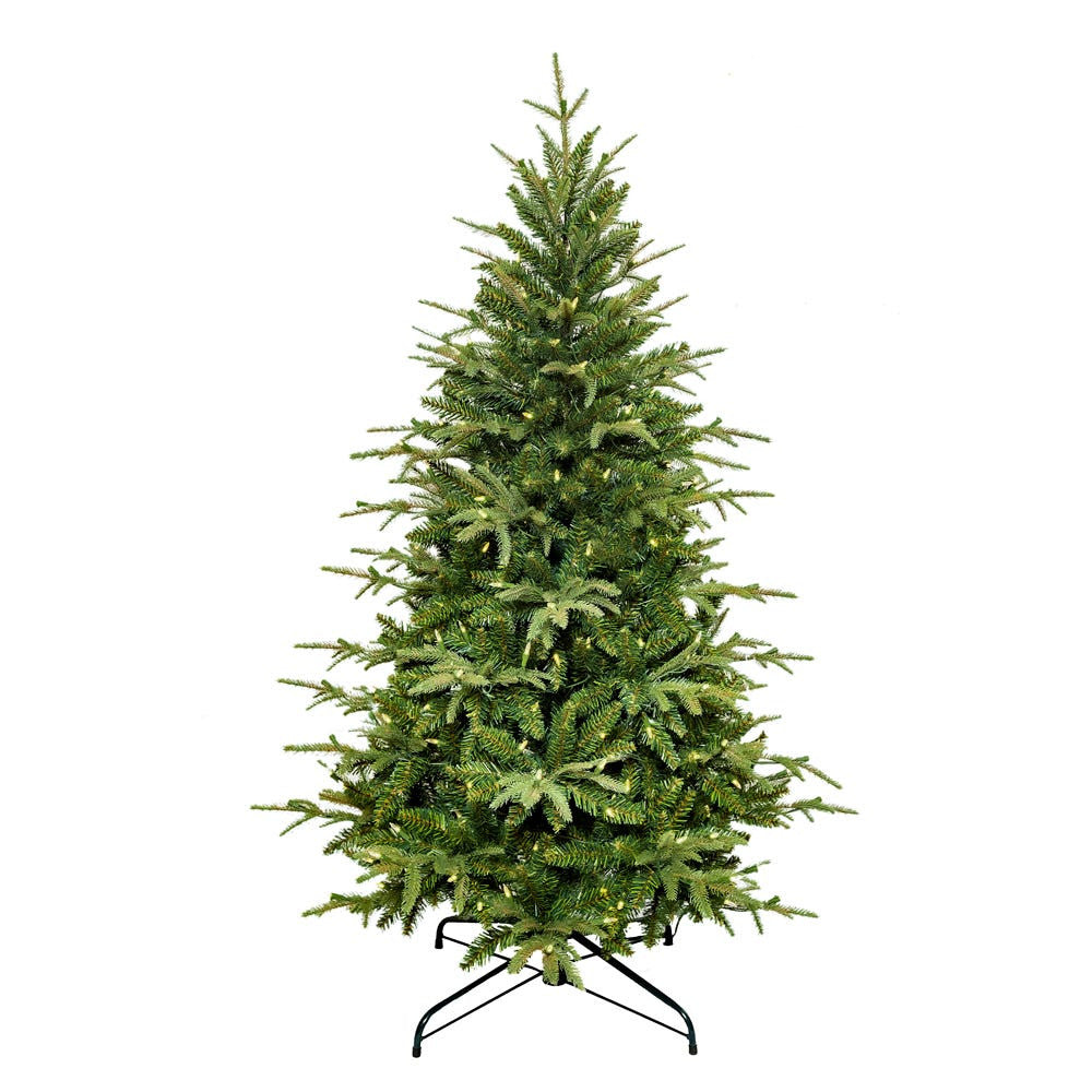 5' Pre-Lit Warm White LED Grand Fir Medium Tree