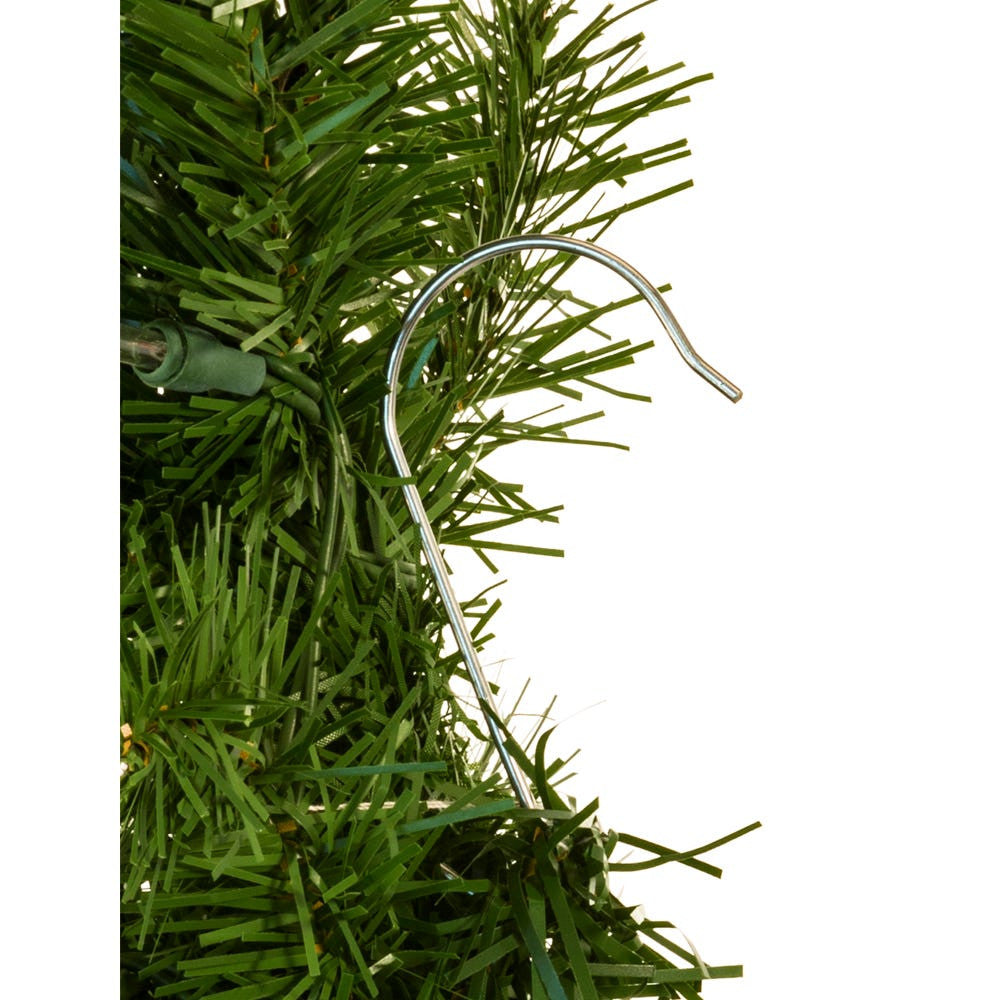 3' Pre-Lit Clear Incandescent Norway Pine Wall Tree
