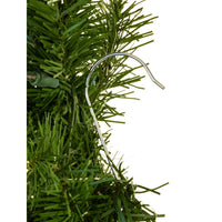 3' Pre-Lit Clear Incandescent Norway Pine Wall Tree