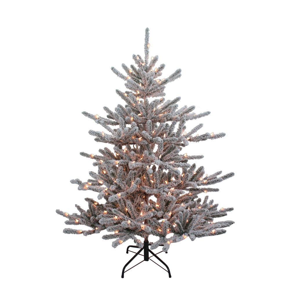 5' Pre-Lit Clear Incandescent Vail Pine Tree