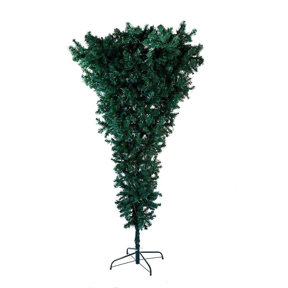 7.5' Pre-Lit Clear Incandescent Upside Down Tree