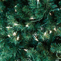 7.5' Pre-Lit Clear Incandescent Upside Down Tree