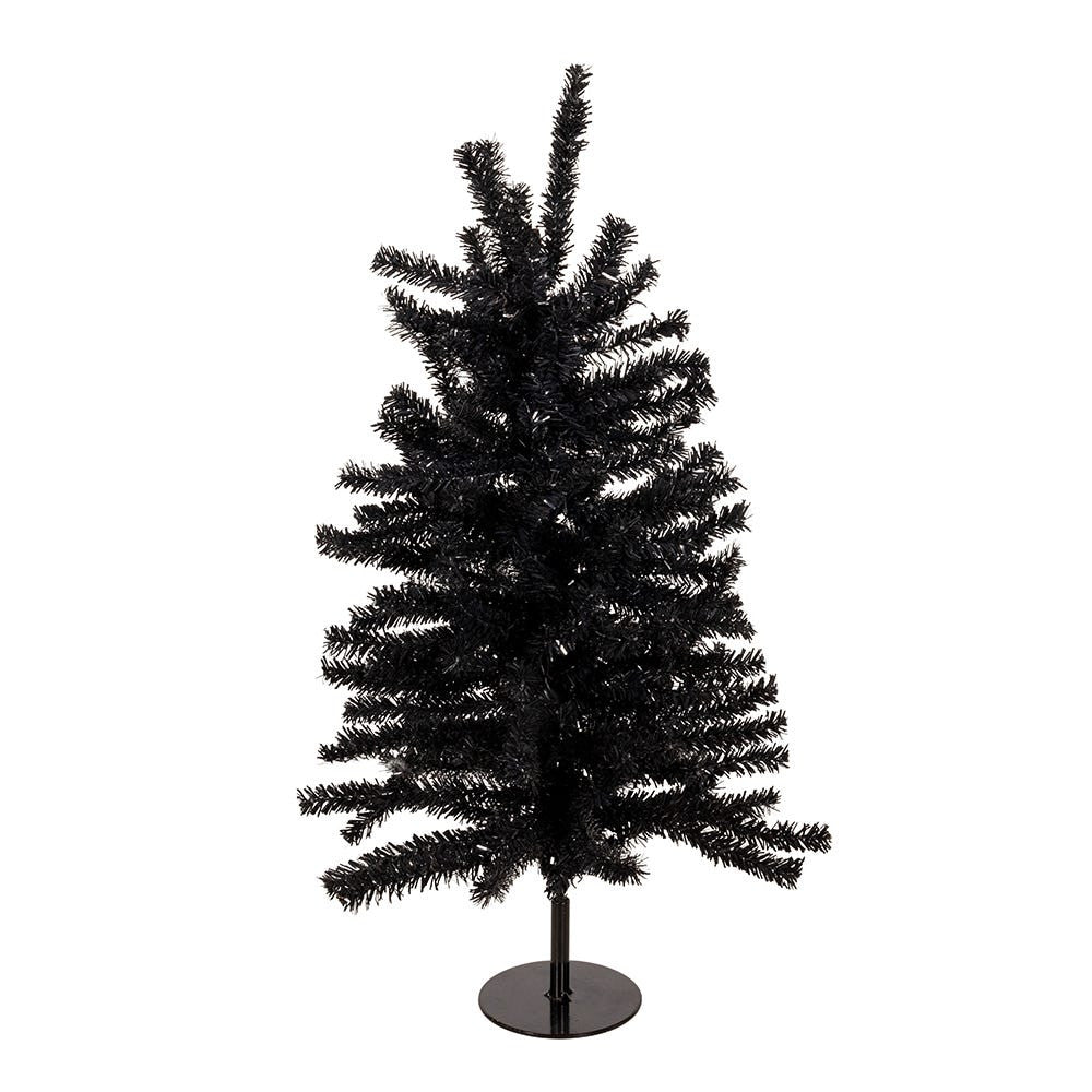18" Un-Lit Black Tree