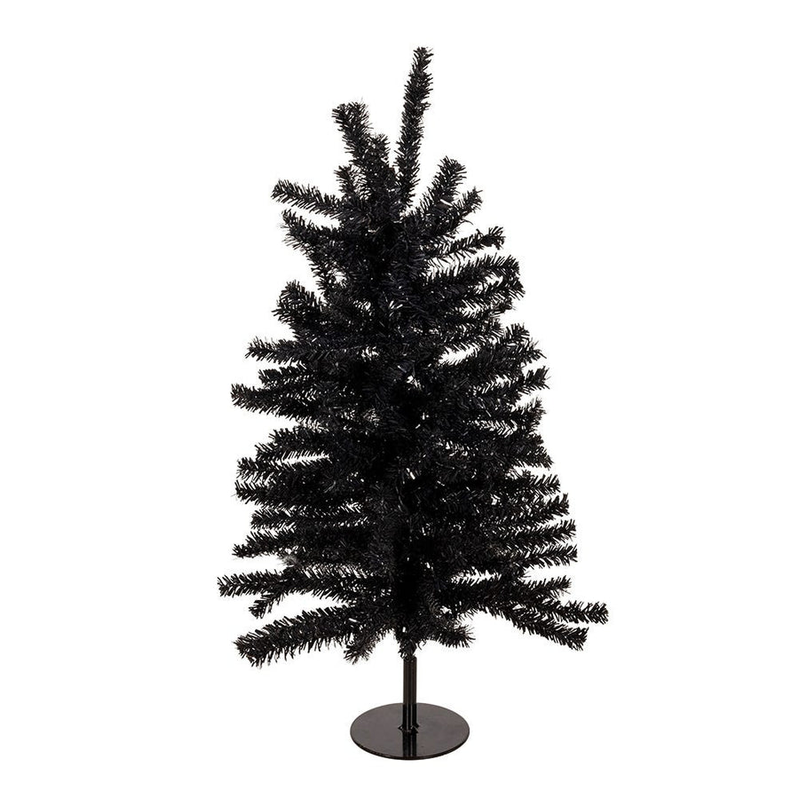 18" Un-Lit Black Tree