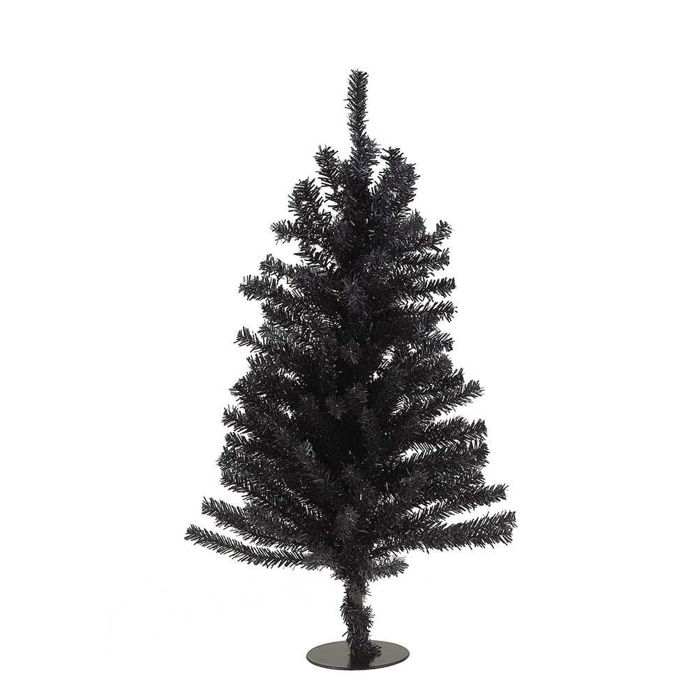 18" Un-Lit Black Tree
