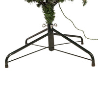 7' Pre-Lit Clear Incandescent Point Pine Tree