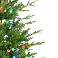 3' Pre-Lit Multicolored LED Timberland Tree