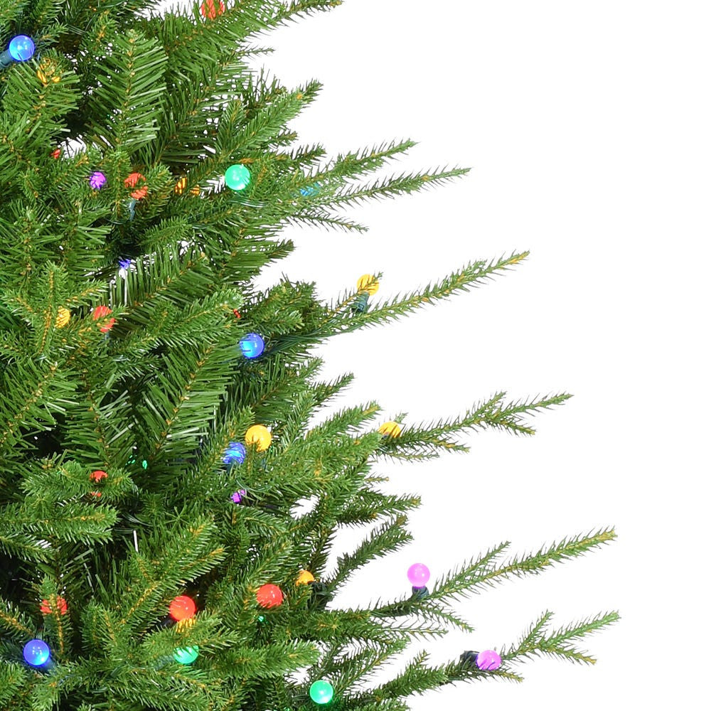 4' Pre-Lit Multicolored LED Timberland Tree