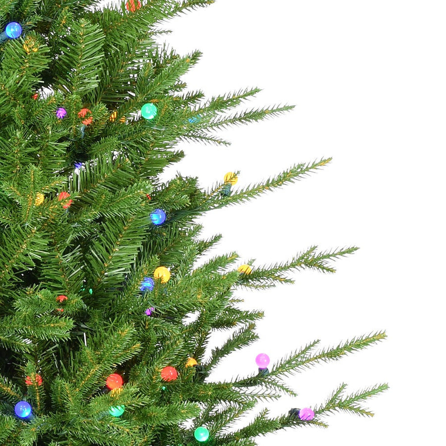 4' Pre-Lit Multicolored LED Timberland Tree