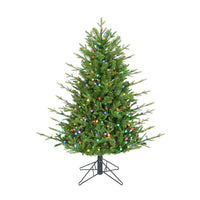 5' Pre-Lit Multicolored LED Timberland Tree