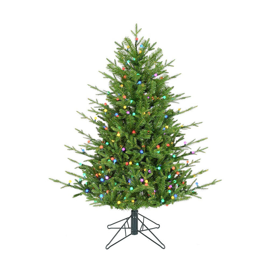 5' Pre-Lit Multicolored LED Timberland Tree