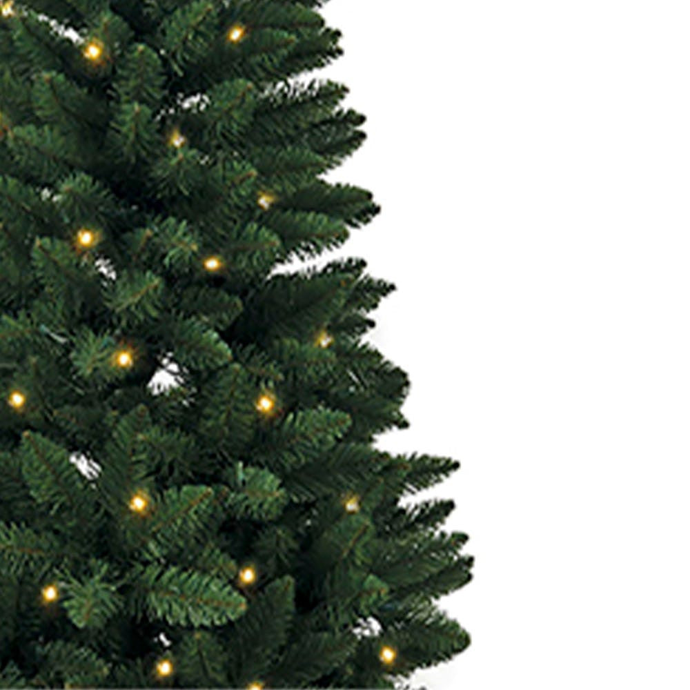 6' Pre-Lit Clear Incandescent Point Pine Tree