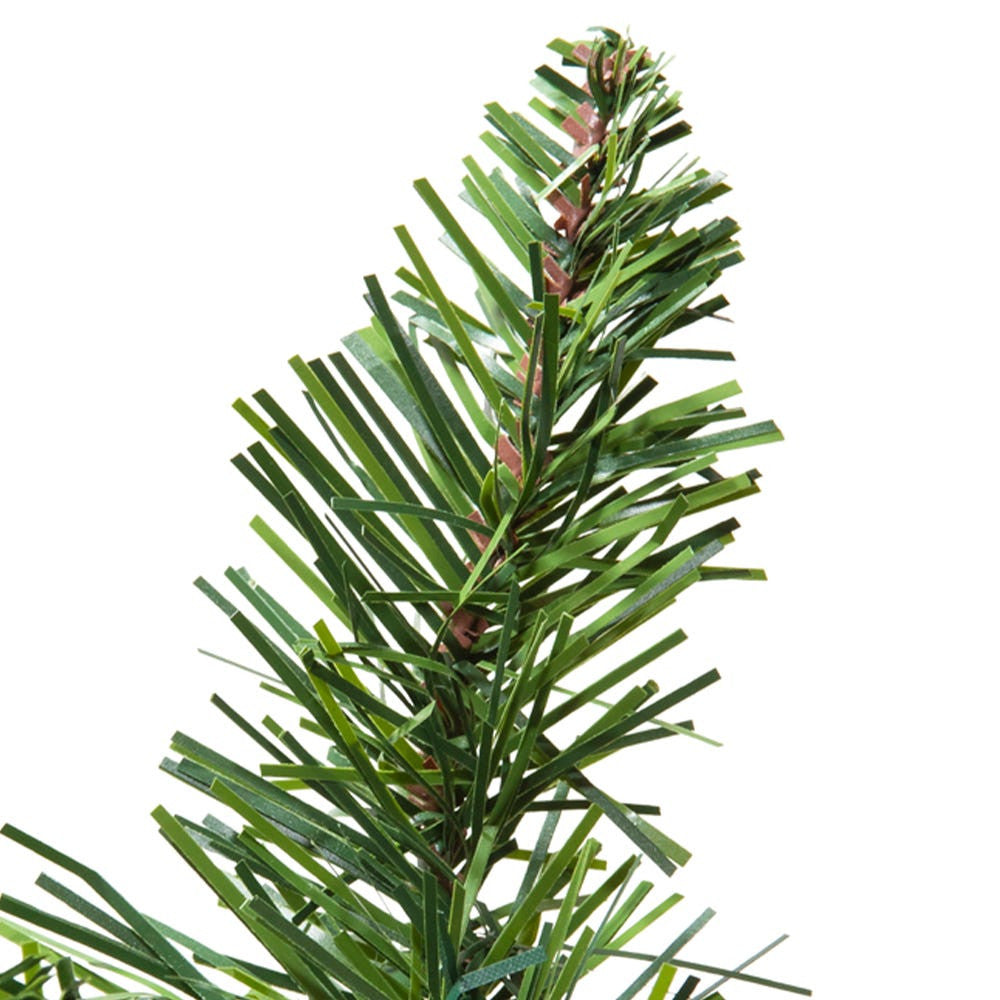 4.5' Pre-Lit Warm White LED Point Pine Tree