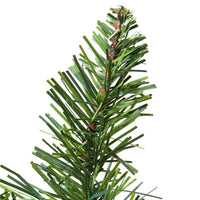 4.5' Pre-Lit Warm White LED Point Pine Tree