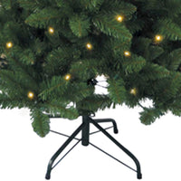 4.5' Pre-Lit Warm White LED Point Pine Tree