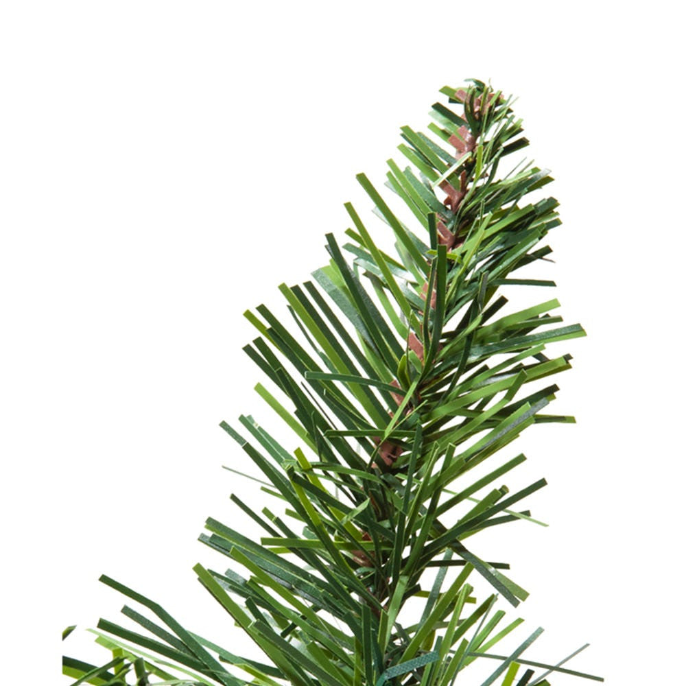 4.5' Pre-Lit Clear Incandescent Point Pine Tree