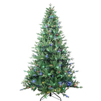 7' Pre-Lit Multicolor LED Jackson Pine Tree
