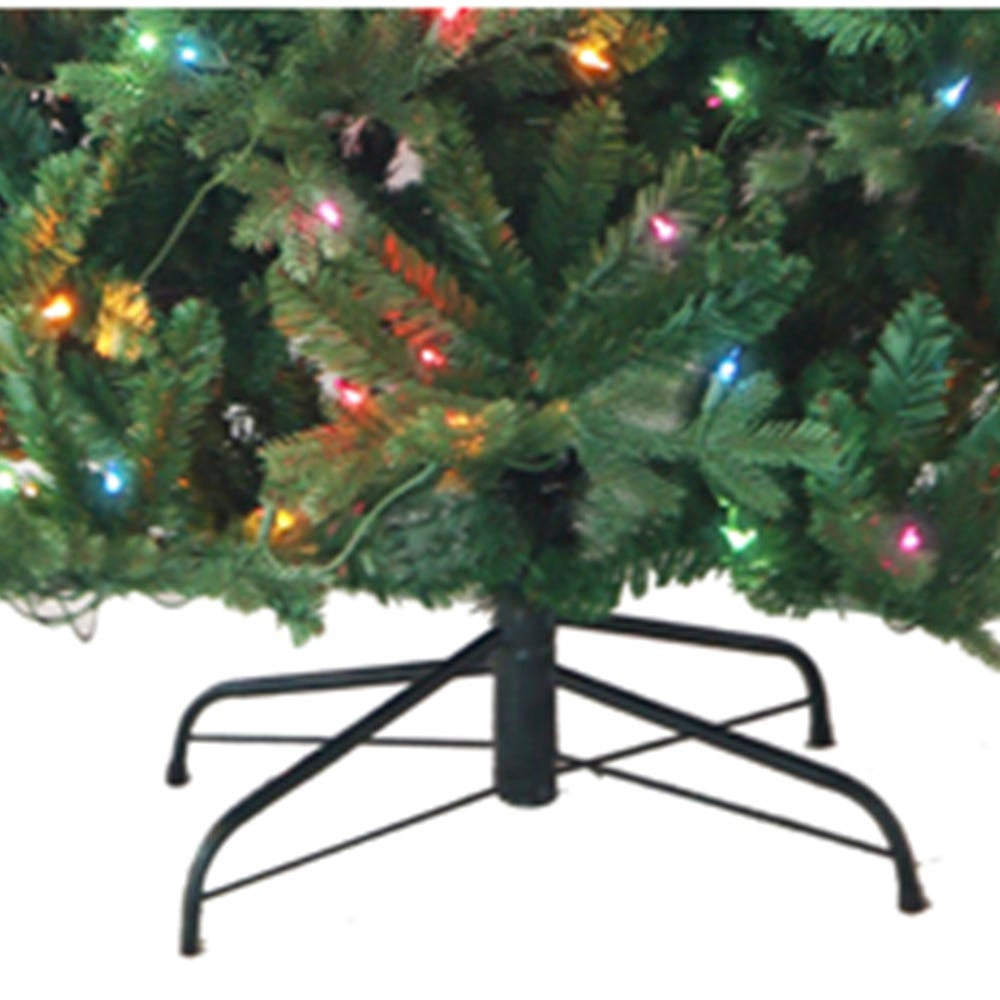 7' Pre-Lit Multicolor Incandescent Jackson Pine Tree