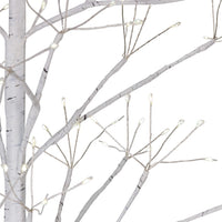 3' Pre-Lit Warm White Fairy LED White Birch Twig Tree