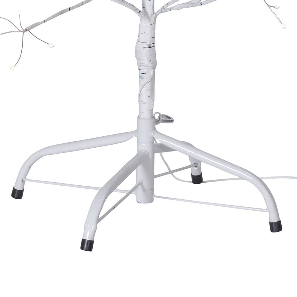 3' Pre-Lit Warm White Fairy LED White Birch Twig Tree