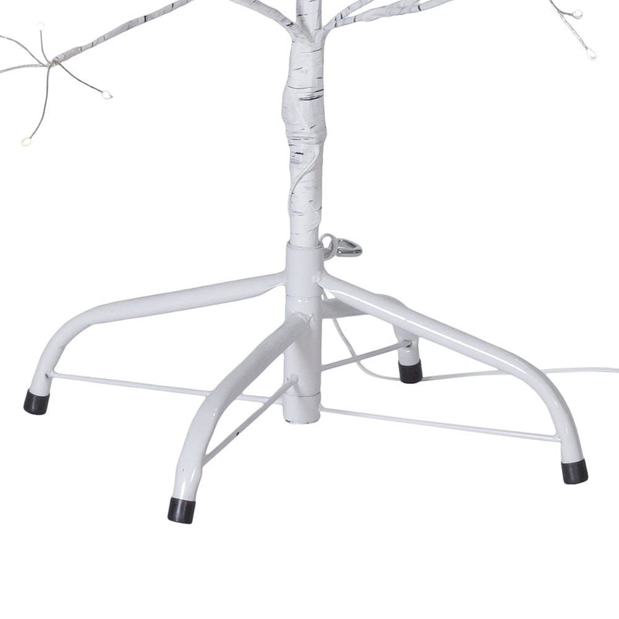 3' Pre-Lit Warm White Fairy LED White Birch Twig Tree