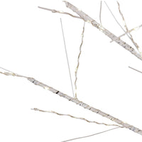 4' Pre-Lit Warm White Fairy Twinkle LED White Birch Twig Tree