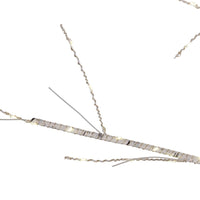5' Pre-Lit Warm White Fairy Twinkle LED White Birch Twig Tree